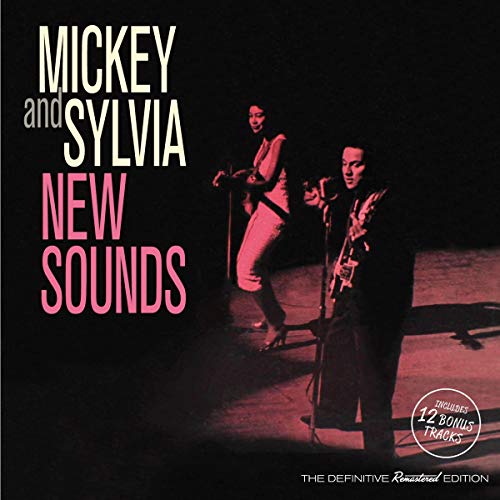 Mickey and Sylvia album cover, featuring the duo performing with microphones.