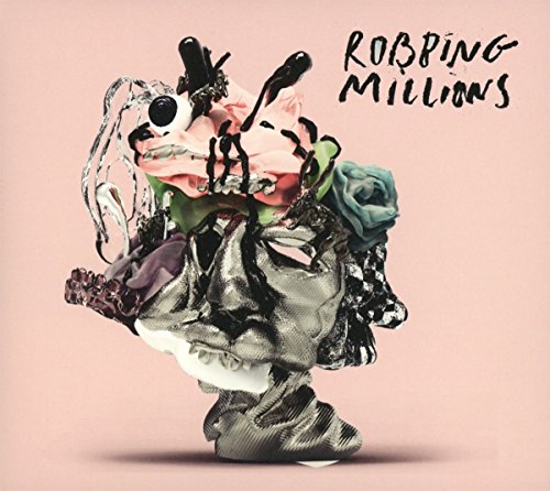 CD cover art: distorted face with flowers, eye, and black drips.