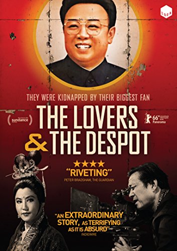 DVD cover for "The Lovers & The Despot" featuring portraits and film imagery.