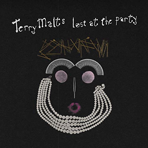 CD cover for Terry Malts’ “Lost At The Party” with abstract face art.