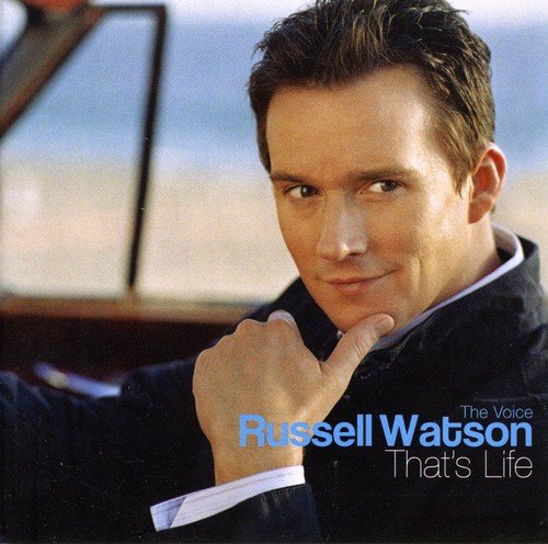 CD cover featuring portrait of Russell Watson, titled “That’s Life”.