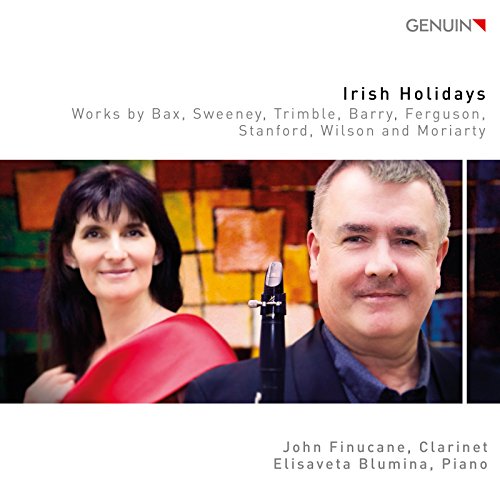 CD cover featuring musicians John Finucane and Elisaveta Blumina.