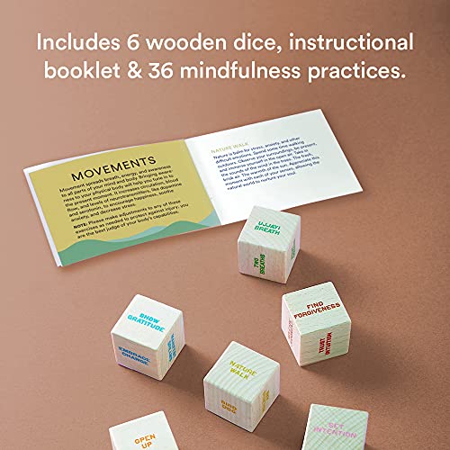 Mindfulness Dice : 6 Dice, Thousands of Possible Combinations!