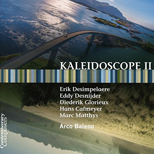 CD cover for "Kaleidoscope II" featuring a bridge over water and artist names.