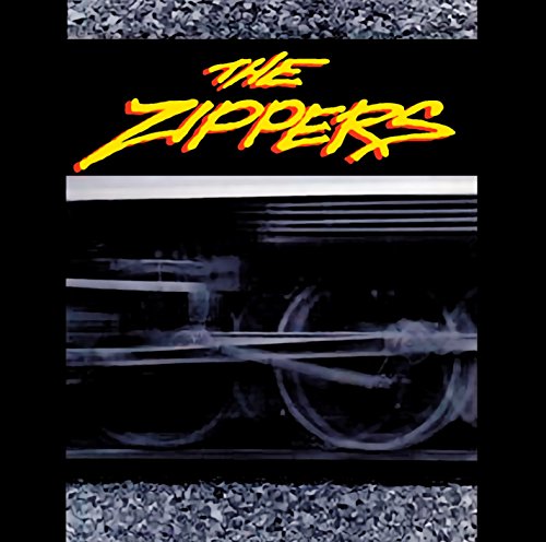 CD cover for "The Zippers" featuring a train and red lettering.