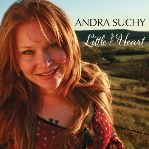 Andra Suchy album cover, portrait of a smiling red-haired woman.