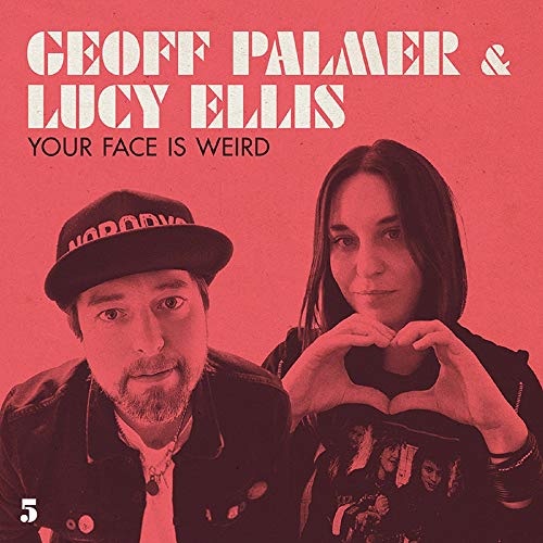 CD cover featuring Geoff Palmer and Lucy Ellis, portrait with red background.