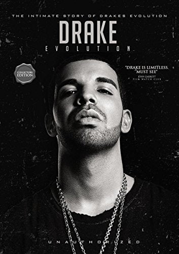 DVD cover featuring a black and white portrait of Drake.