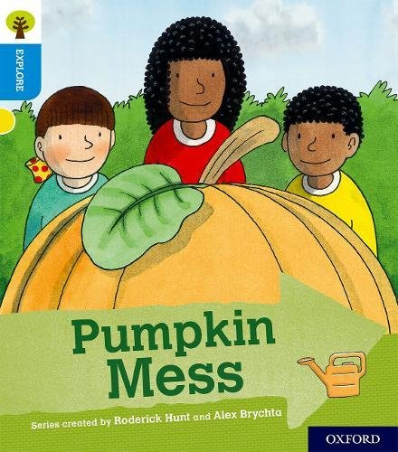 Children with a large pumpkin and watering can on the cover.