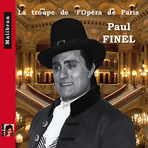 CD cover featuring Paul Finel in a hat, opera house background.