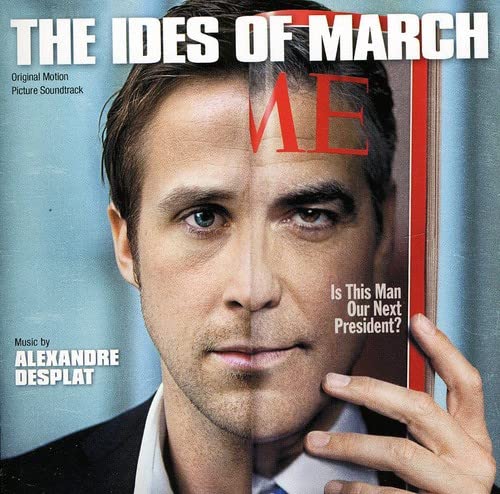 CD cover for "The Ides of March" soundtrack featuring Ryan Gosling.