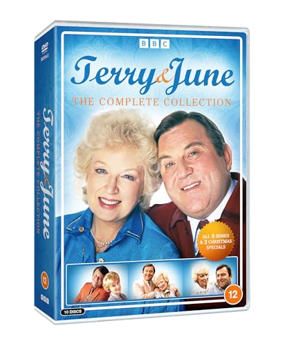 DVD cover for Terry and June The Complete Collection featuring the two lead actors.