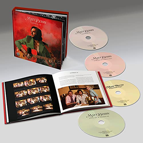 Matt Berry "Gather Up" CD box set with four discs and booklet.