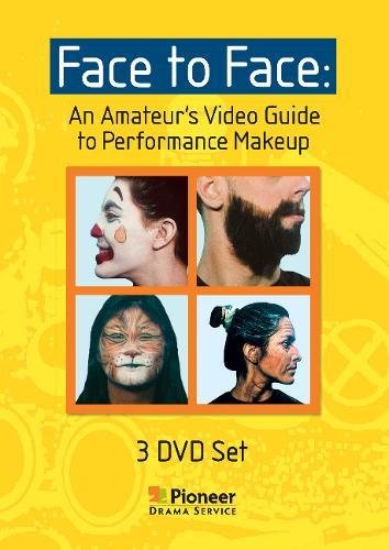 DVD cover for "Face to Face," showing makeup transformations and tutorial guide.
