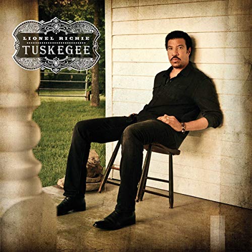Lionel Richie album cover, "Tuskegee," featuring a portrait of the artist.