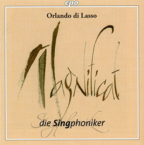 CD cover for Orlando di Lasso's Magnificat by De Berchem/Die Singphoniker.