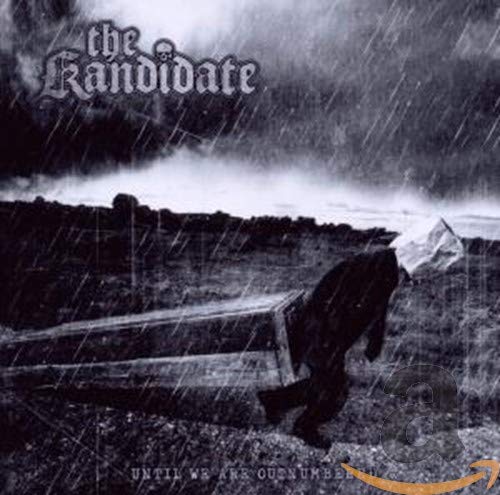 CD cover for “Kandidate - Until We’re Outnumbered” with a somber, rainy scene.