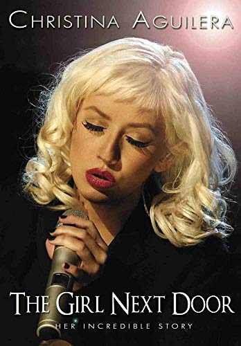Christina Aguilera DVD cover featuring her with blonde curly hair.