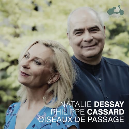 CD cover featuring portraits of Natalie Dessay and Philippe Cassard.