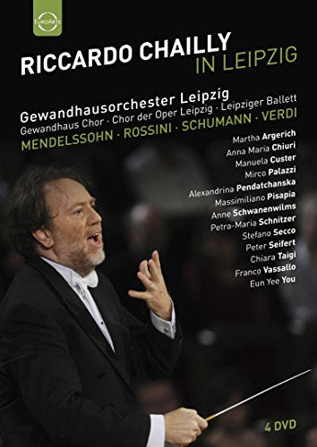DVD cover featuring conductor Riccardo Chailly with listed performers’ names.
