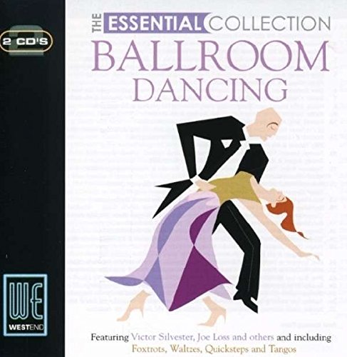 CD cover for “The Essential Collection: Ballroom Dancing” with dancing couple.
