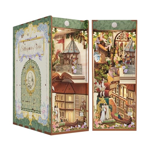 Shakespeare's Verse Book Nook 3D Puzzle