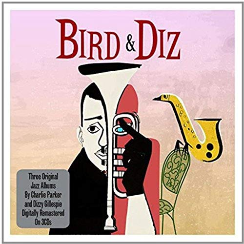 Album cover featuring a stylized illustration of a trumpeter and a yellow saxophone.