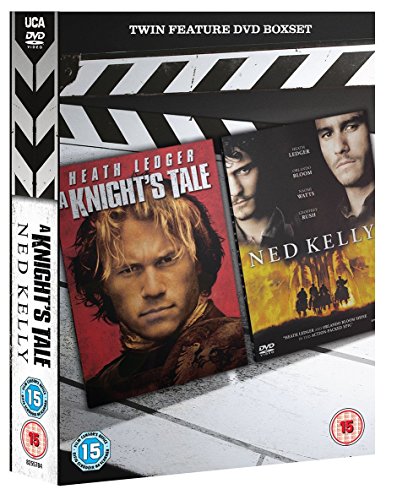 DVD box set featuring A Knight's Tale and Ned Kelly with Heath Ledger.