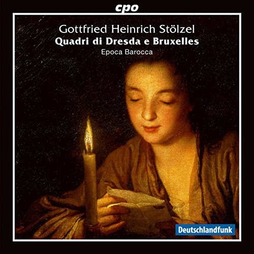 CD cover featuring a Baroque painting of a woman reading by candlelight.