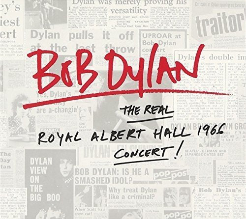 CD cover for Bob Dylan’s “The Real Royal Albert Hall 1966 Concert!”