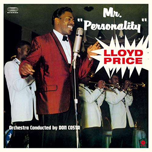 Lloyd Price album cover featuring a singer with a band.
