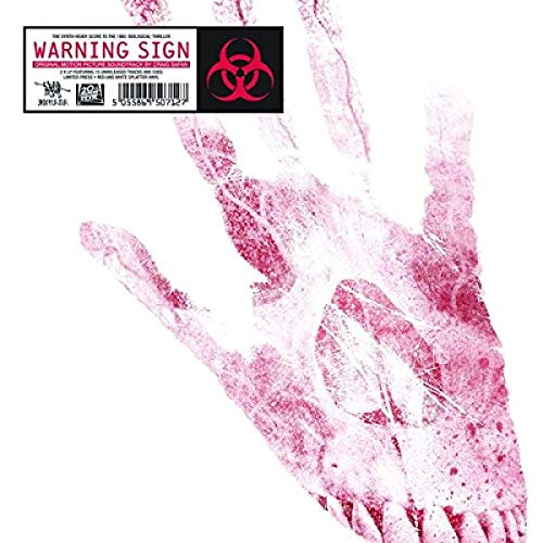 CD cover: red handprint with "Warning Sign" text and biohazard symbol.