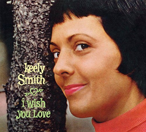 Close-up portrait of Keely Smith with album title text overlayed.