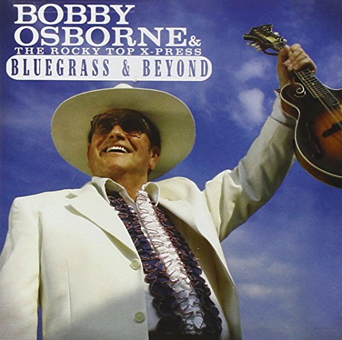 Bobby Osborne with mandolin, album cover for “Bluegrass And Beyond.”
