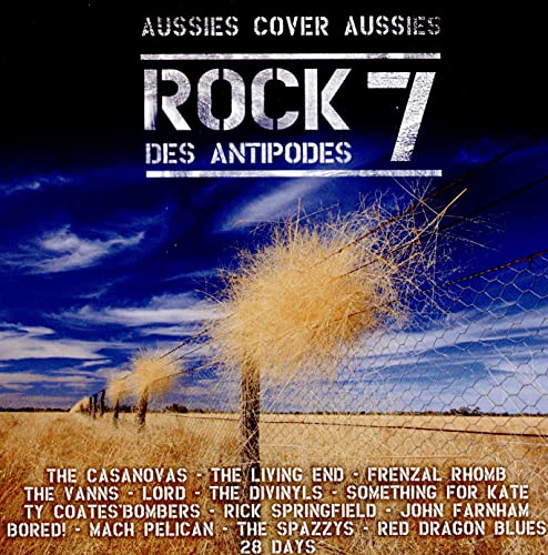 CD cover: blue sky, barbed wire, field, and band names listed.