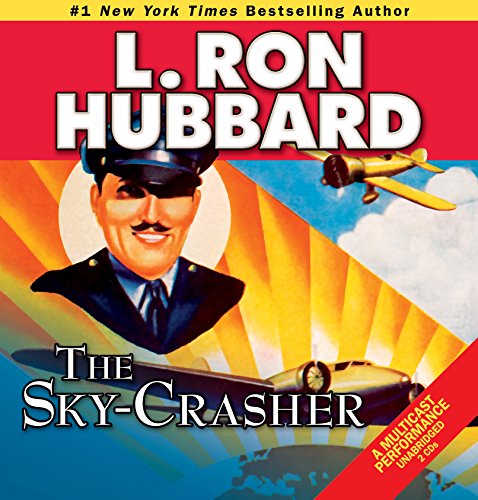 CD cover for "The Sky-Crasher" featuring a pilot and airplane illustration.