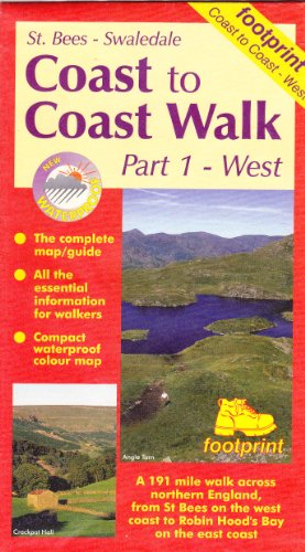 Coast to Coast Walk: St.Bees to Swaledale Pt. 1 (Long distance walks maps)