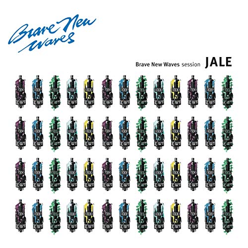 Album cover for Jale's "Brave New Waves Session" with repeating cassette tape images.