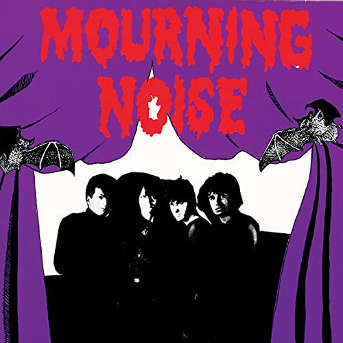 CD cover: band silhouetted against purple and white, with bats and red text.