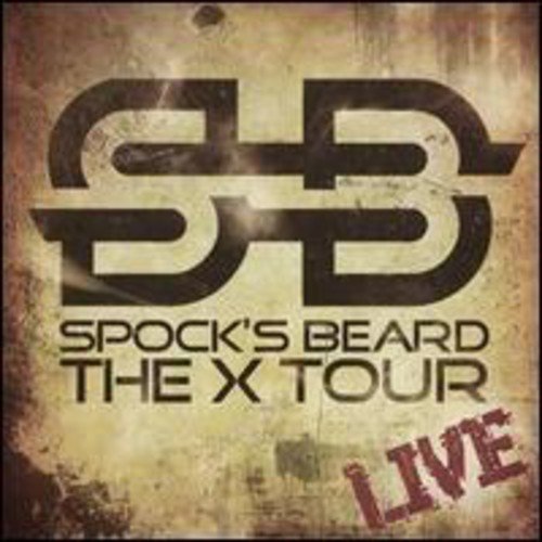 Spock’s Beard album cover: bold black logo on textured, warm background.