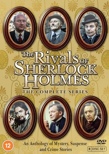 DVD cover for “Rivals Of Sherlock Holmes: Complete” featuring portrait frames.