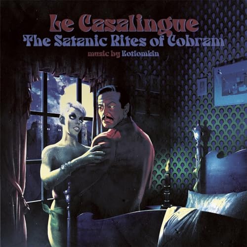 Vinyl album cover depicting a man with a ghostly figure, dark tones.