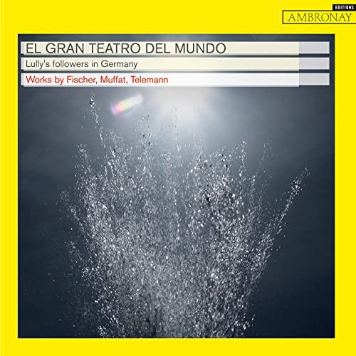 CD cover for "El Gran Teatro Del Mundo" with abstract, snowy image.