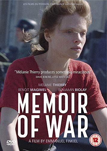 DVD cover for “Memoir Of War” featuring a woman with short hair.