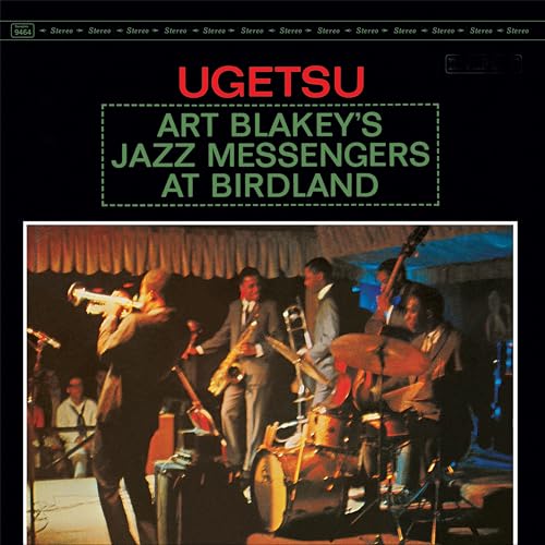 Album cover for Art Blakey’s Jazz Messengers at Birdland, featuring musicians.