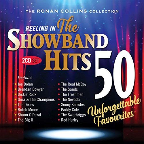 CD cover for “Reeling In The Showband Hits: The Ronan Collins Collection.”