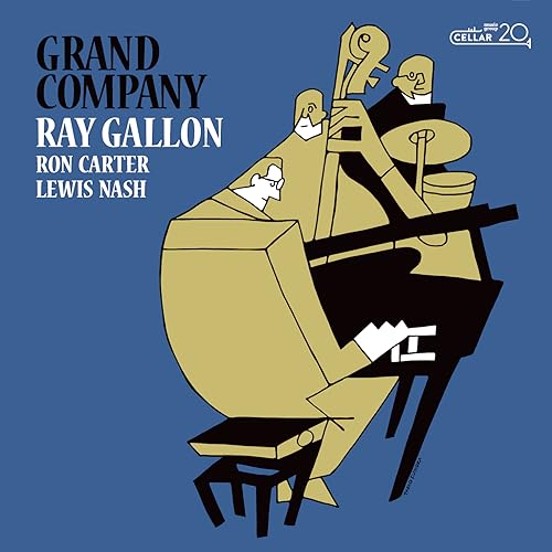 CD cover: stylized illustration of jazz musicians playing instruments.