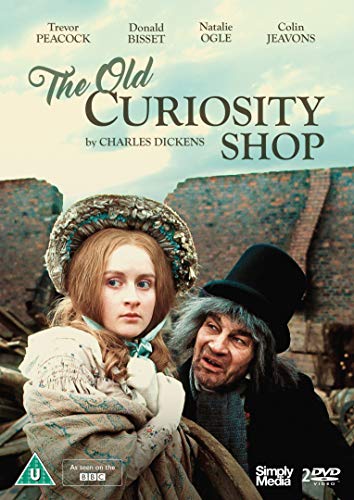 A young girl and an older man in old-fashioned clothing on a DVD cover.