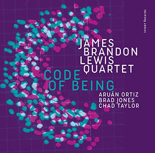 CD cover for James Brandon Lewis Quartet’s “Code Of Being” album.