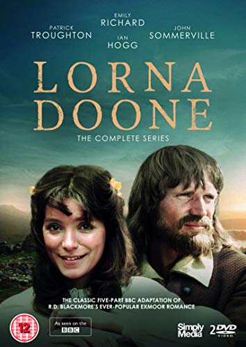 DVD cover for "Lorna Doone" featuring two actors in period clothing.